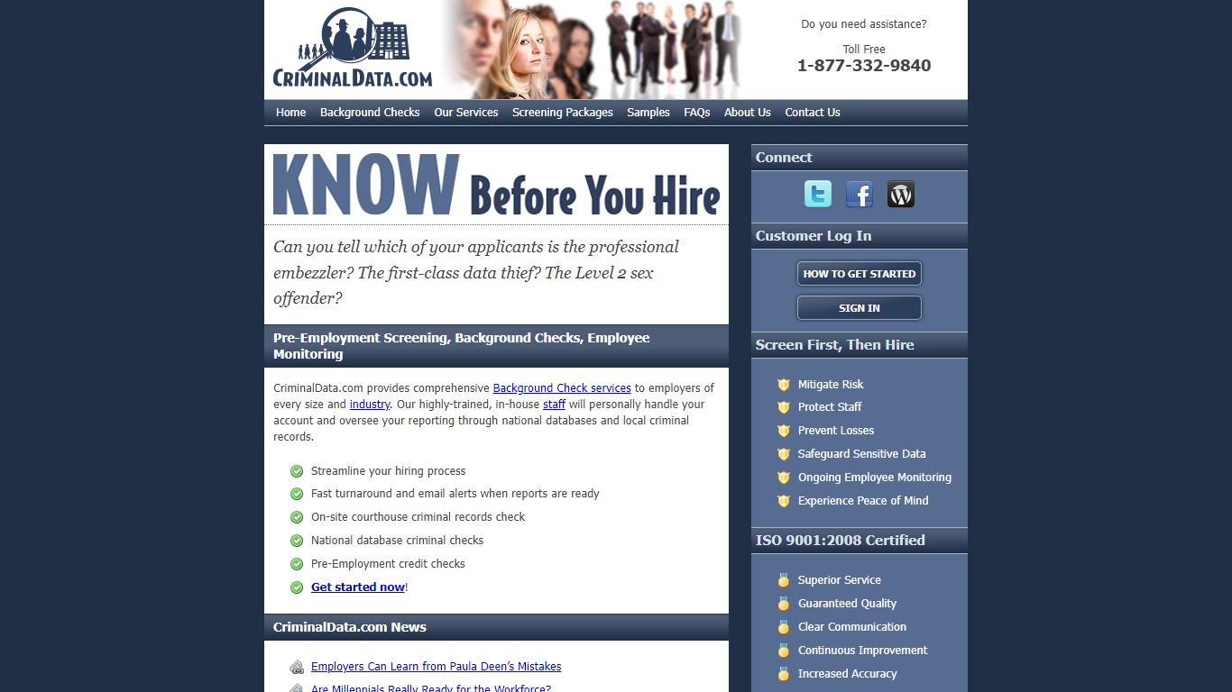 Background Checks | Criminal Background Checks | Employee Background ...